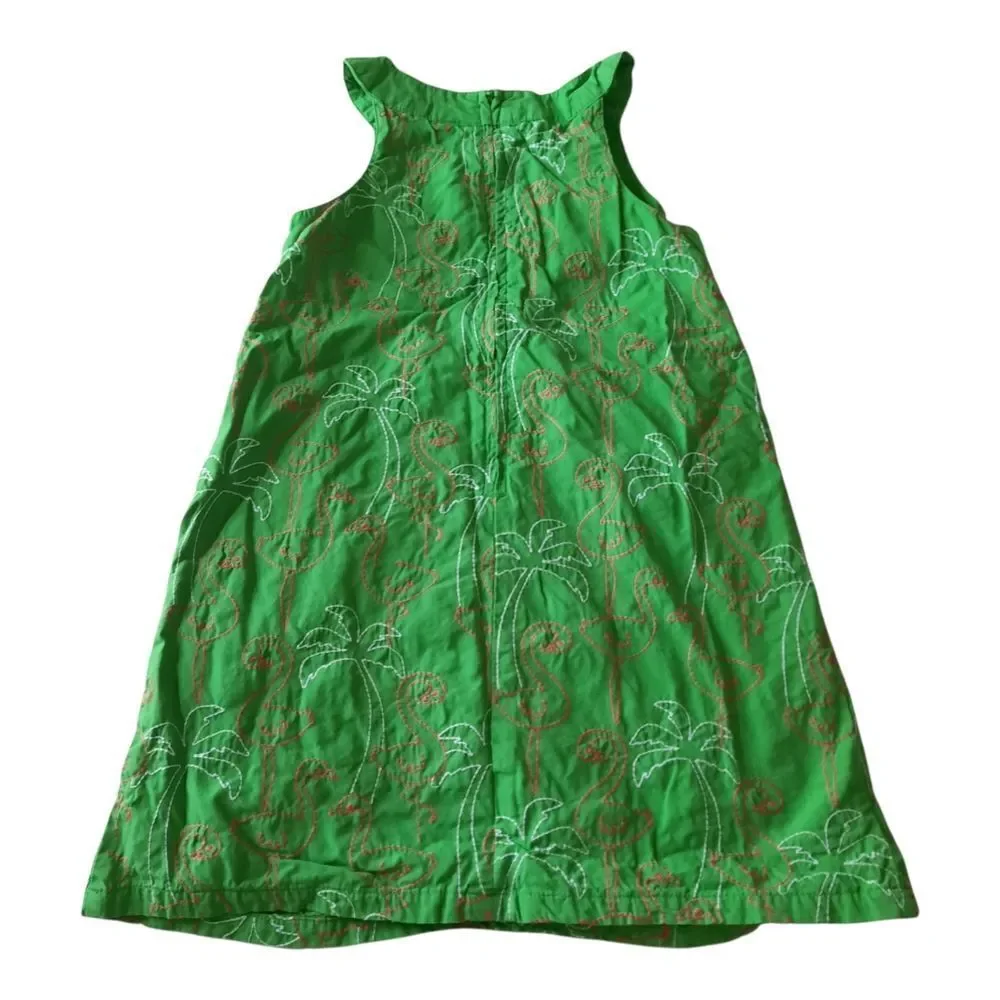 Gymboree Green Sleeveless Scoop Neck Sundress